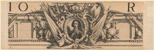 XIII. Lajos király portréja alkotó: Jacques Callot