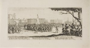 Csapattoborzás, második lemez a The Miseries of War-ból alkotó: Jacques Callot