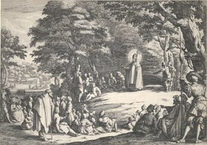 Szent Amand alkotó: Jacques Callot