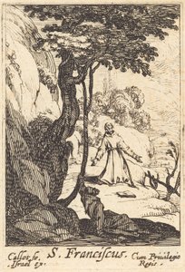 Szent Ferenc, 1592-1635. alkotó: Jacques Callot