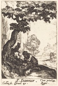 Keresztelő Szent János alkotó: Jacques Callot