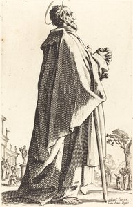 Szent Máté, 1631-ben jelent meg. alkotó: Jacques Callot