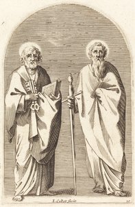 Szent Péter és Szent Pál alkotó: Jacques Callot