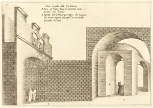 A Via Dolorosa második része alkotó: Jacques Callot
