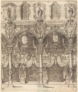 San Lorenzo mellékfolyosója, Firenze alkotó: Jacques Callot