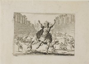 Csetepaté a cirkuszban, A szeszélyekből alkotó: Jacques Callot