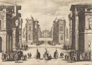 Szulejmán, I. felvonás alkotó: Jacques Callot