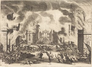Szulejmán, V. felvonás alkotó: Jacques Callot