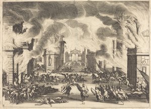 Szulejmán, V. felvonás alkotó: Jacques Callot