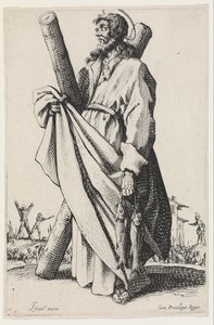 Szent András alkotó: Jacques Callot