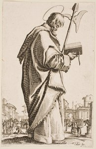 Szent Mátyás, „A nagy apostolok” sorozatból alkotó: Jacques Callot
