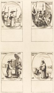 utca Patricia, Sts. A második és Alexander Caesarius Ágoston alkotó: Jacques Callot