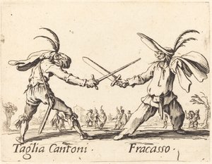 Taglia Cantoni és Fracasso alkotó: Jacques Callot