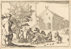 Kocsma alkotó: Jacques Callot