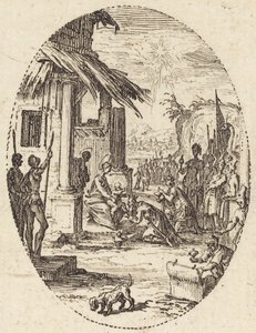 A mágusok imádása alkotó: Jacques Callot