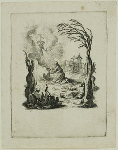 Agónia a kertben, A kis szenvedélyből alkotó: Jacques Callot