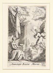 Az Angyali üdvözlet, sz. 5 A Szűz életéből alkotó: Jacques Callot