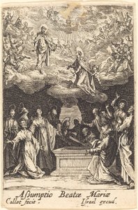 A Szűz mennybemenetele alkotó: Jacques Callot