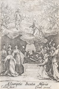 A Szűz mennybemenetele, sz. 13 A Szűz életéből alkotó: Jacques Callot