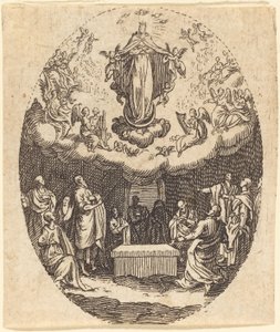 A Nagyboldogasszony a Cherubinnal alkotó: Jacques Callot