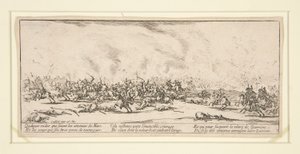 A csata A háború nyomorúságaiból és katasztrófáiból alkotó: Jacques Callot