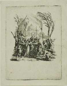 Az árulás, A kis szenvedélyből alkotó: Jacques Callot