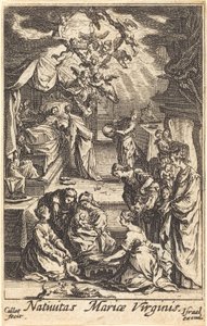 A Szűz születése alkotó: Jacques Callot