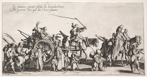 A csehek, c. 1621-1625. alkotó: Jacques Callot