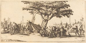 A tábor c. 1633. alkotó: Jacques Callot