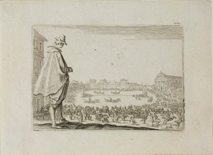A szekérversenyek Santa Maria-ban, a The Caprices-ből alkotó: Jacques Callot