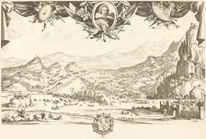 Az aviglianai csata 1631-ben vagy azt követően. alkotó: Jacques Callot