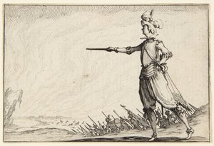 A gyalogos parancsnok alkotó: Jacques Callot