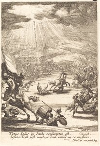 Szent Pál megtérése alkotó: Jacques Callot