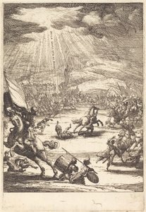 Szent Pál megtérése alkotó: Jacques Callot