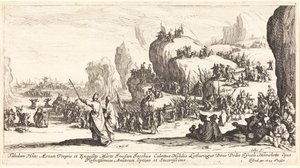 A Vörös-tenger átkelése alkotó: Jacques Callot