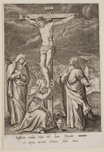 A keresztre feszítés alkotó: Jacques Callot