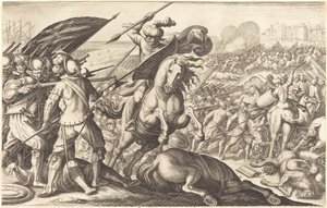 A török lovasság veresége alkotó: Jacques Callot