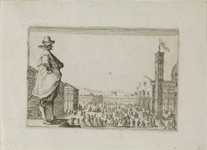 A firenzei dóm, a Caprices-ből alkotó: Jacques Callot