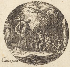 A síremlék, c. 1631. alkotó: Jacques Callot