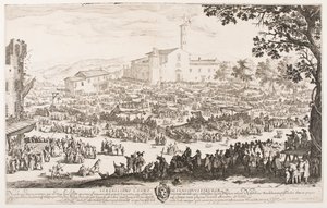 A l’imprunetai vásár alkotó: Jacques Callot