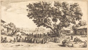 A Xeuilley-i vásár alkotó: Jacques Callot