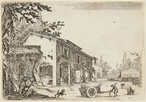 A tanya alkotó: Jacques Callot