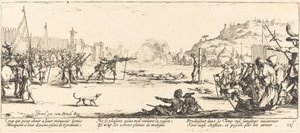 A tüzelőosztag alkotó: Jacques Callot