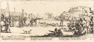 A tüzelőosztag alkotó: Jacques Callot