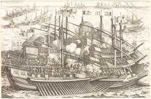 Az első tengeri csata alkotó: Jacques Callot