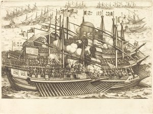 Az első tengeri csata alkotó: Jacques Callot