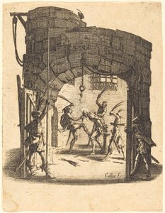 A zászlózás alkotó: Jacques Callot