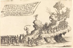 A Parnasszus-hegy úszója alkotó: Jacques Callot
