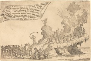 A Parnasszus-hegy úszója alkotó: Jacques Callot