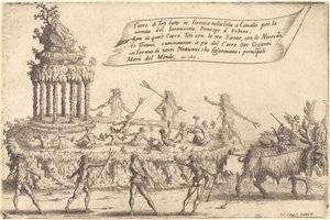 Thetis úszója alkotó: Jacques Callot